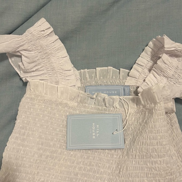 New with tags white Swiss dot Ellie nap dress - Picture 2 of 2